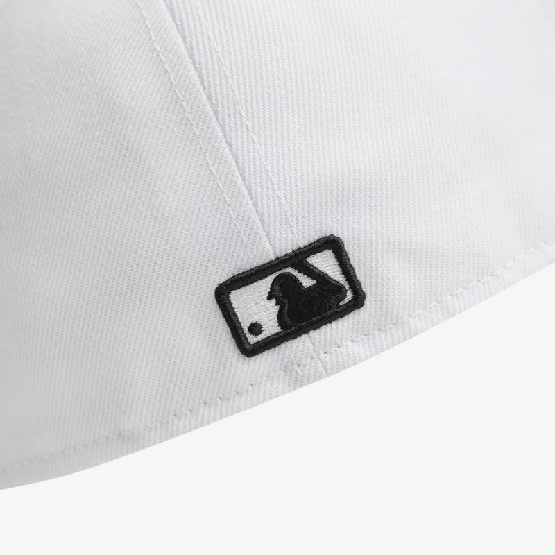 New Era Mlb La Dodgers Czapka Fitted Optic White