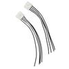 2PCS 4PIN Tail Light Harness Stable Connection Impact Resistant Replacement for Fiat Grande Punto