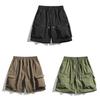Mens Summer Cargo Shorts With Breathable Nylon Fabric For Teen Casual Wear