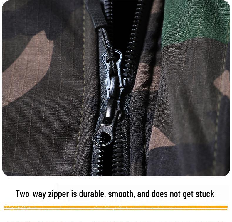 Men's Water-Repellent Fleece-Lined Ski Suit: Warm, Durable & Cold-Proof for Outdoor Adventures
