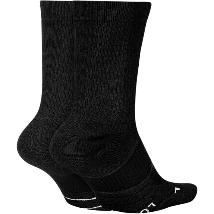 Nike Knee High Socks Unisex 2 Pack Black SX7557-010