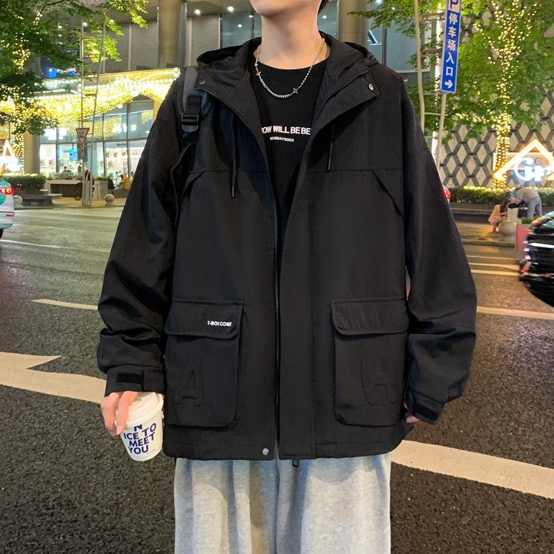 Autumn Jacket Jacket Men's Casual Jacket Couple Loose Versatile Jacket