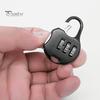 Combination Lock 3 Digit Padlock User-Friendly Compact Design Portable Multipurpose Resettable Travel Suitcase Password Lock