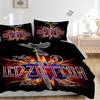 3pcs LED ZEPPELIN Cover Set, 1 Cover + 2 Pillowcases (No Insert), Bedding for All Seasons, Bedding,Bedroom Decor yy250922021