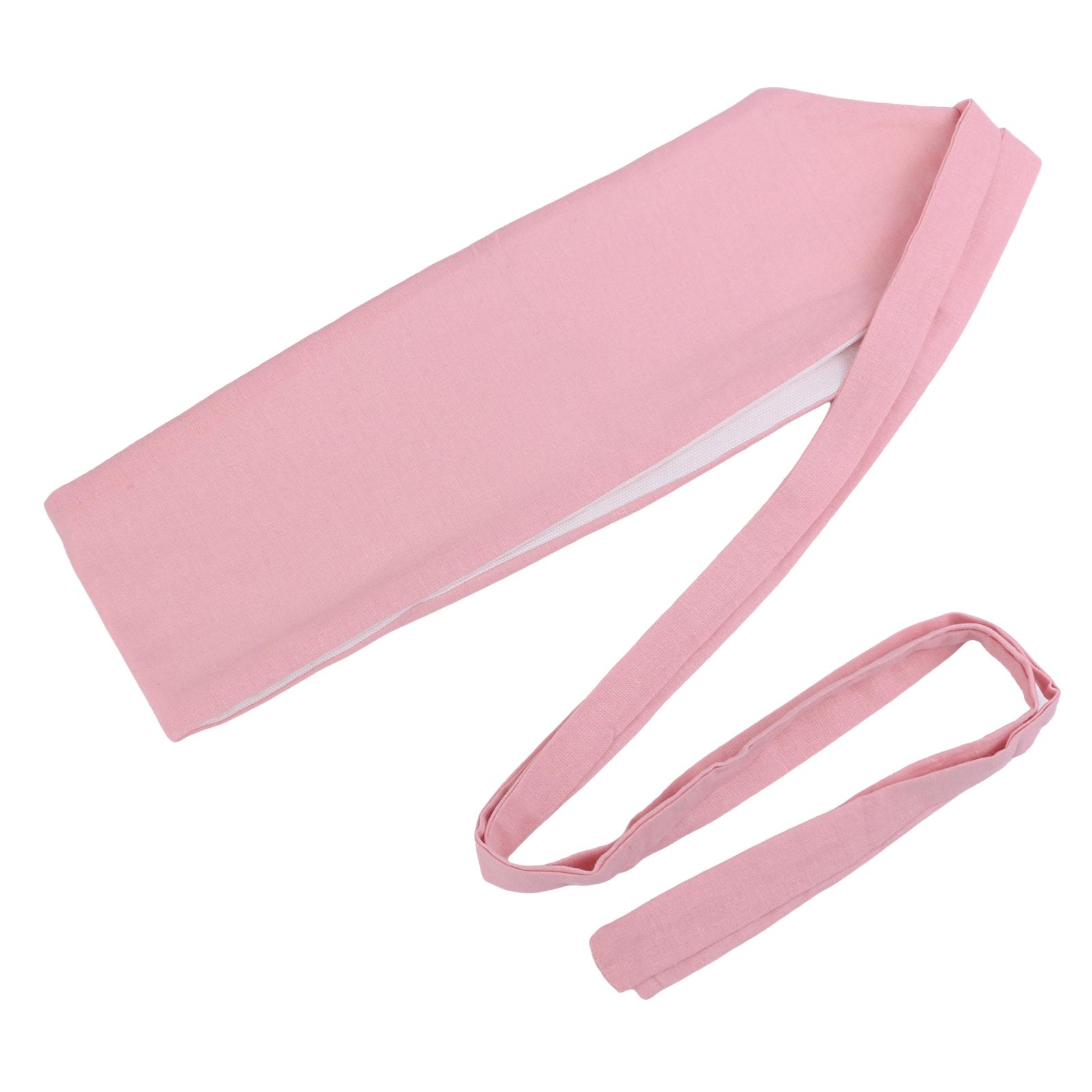 

Традиционный японский пояс оби Премиальная полиэстеровая ткань Широкий пояс для женщин Ханфу Юката Культурный наряд горячий розовый