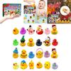 Calendar Advent Christmas Rubber Ducks Boy Girl Kids Toddlers Party Favor Gift