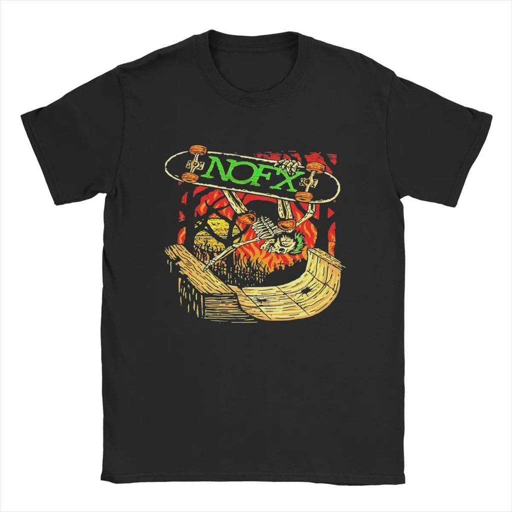 Nofx Hip Hop Drunk Unisex T Shirts Band Punk Rock Humorous Highend Luxury Unisex Style Both of Unisex and Women