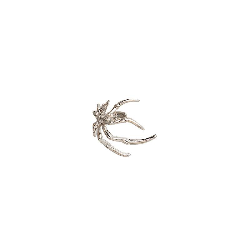Personality Design Spider Ear Cuff Non-Piercing Earrings Trendy Cool Punk Gothic Metal Unique Ear Clip for Wome Men Jewelry