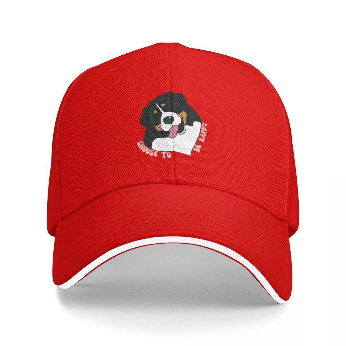 Choose to be Bappy Baseball Cap summer hat black Golf Unisex Womens