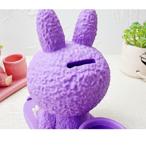Cartoon Labubu 3D Vinyl Spardose, Stifthalter & Handyhalter
