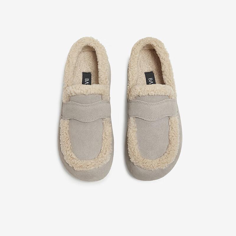 BESTUNE Women's Plush Lined Birkenstock Style Casual Flats