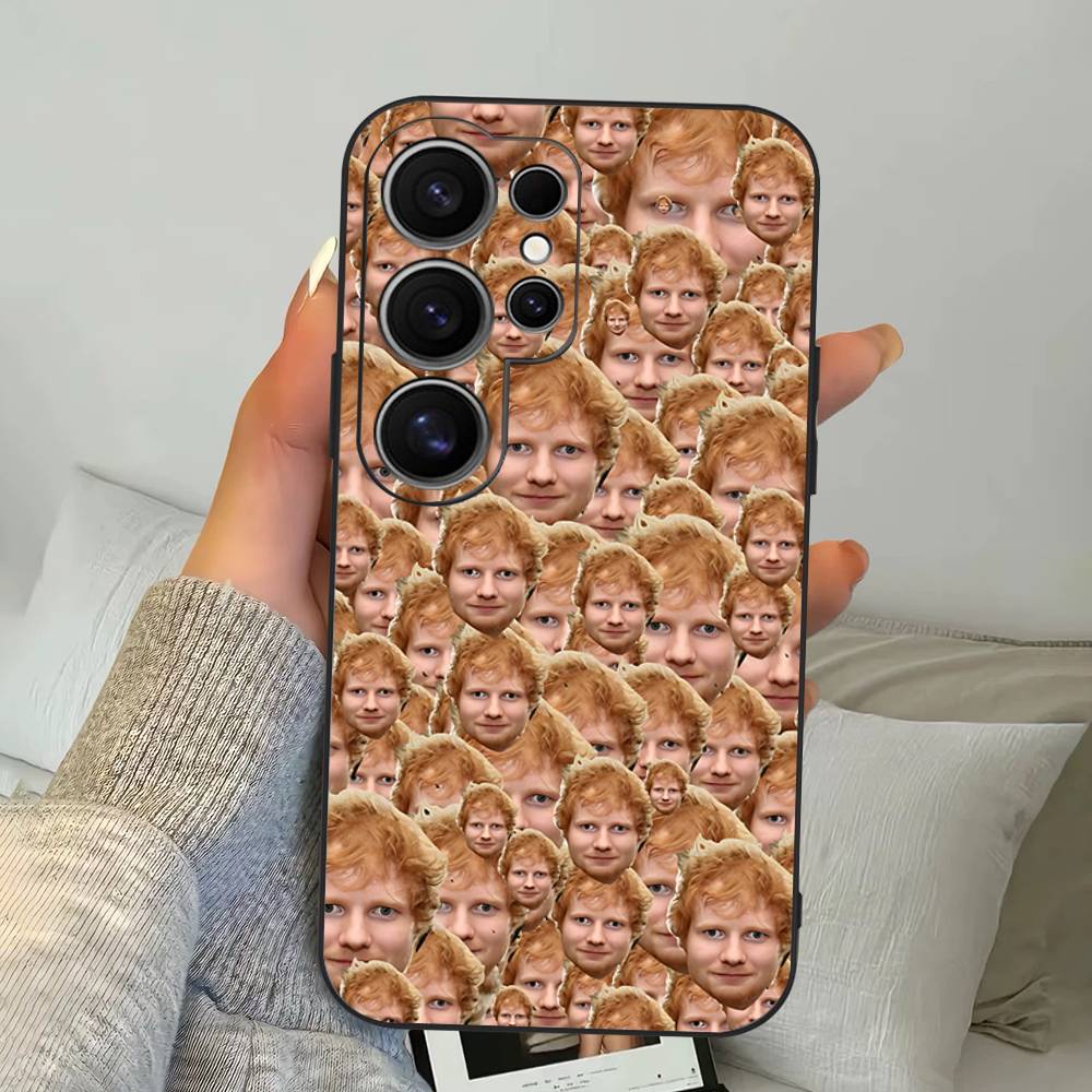 Coque de téléphone E-Ed Sheeran Pour Samsung S 24 Fe 25 Ultra Plus 20 Lite 21 30 22 23 24 22 Ultra 5G Fundas
