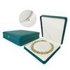 High-quality PU Leather Jewelry Storage Display Box Ring Necklace Pendant Bracelet Storage Display Box Gift Packaging Box