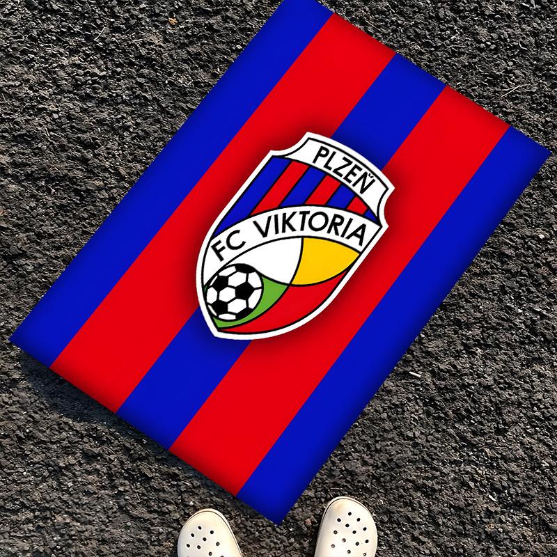 Fc Viktoria Polyester Carpet, Soft Indoor Mat for Office Chair, Living Room, Computer Desk - Decorative Home Office Rug Design