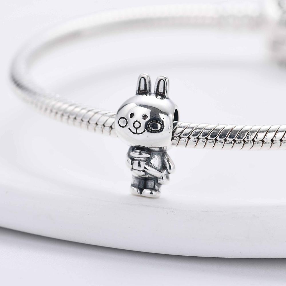 Sparkling 925 Silver Cartoon Series Charm Bead Fit Original Bracelet Necklace DIY Fashion Women Jewelry Accessories