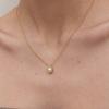 MIDNIGHT MOMENT Soak Bezel Chain Necklace - Gold