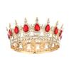 Women's Crown Adults Sparkling Headband Alloy Rhinestones Costume Hairpieces for Weddings Birthdays Proms and Pageants