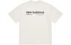 New Balance T Shirt Unisex Ivory White AMT42335-CIC