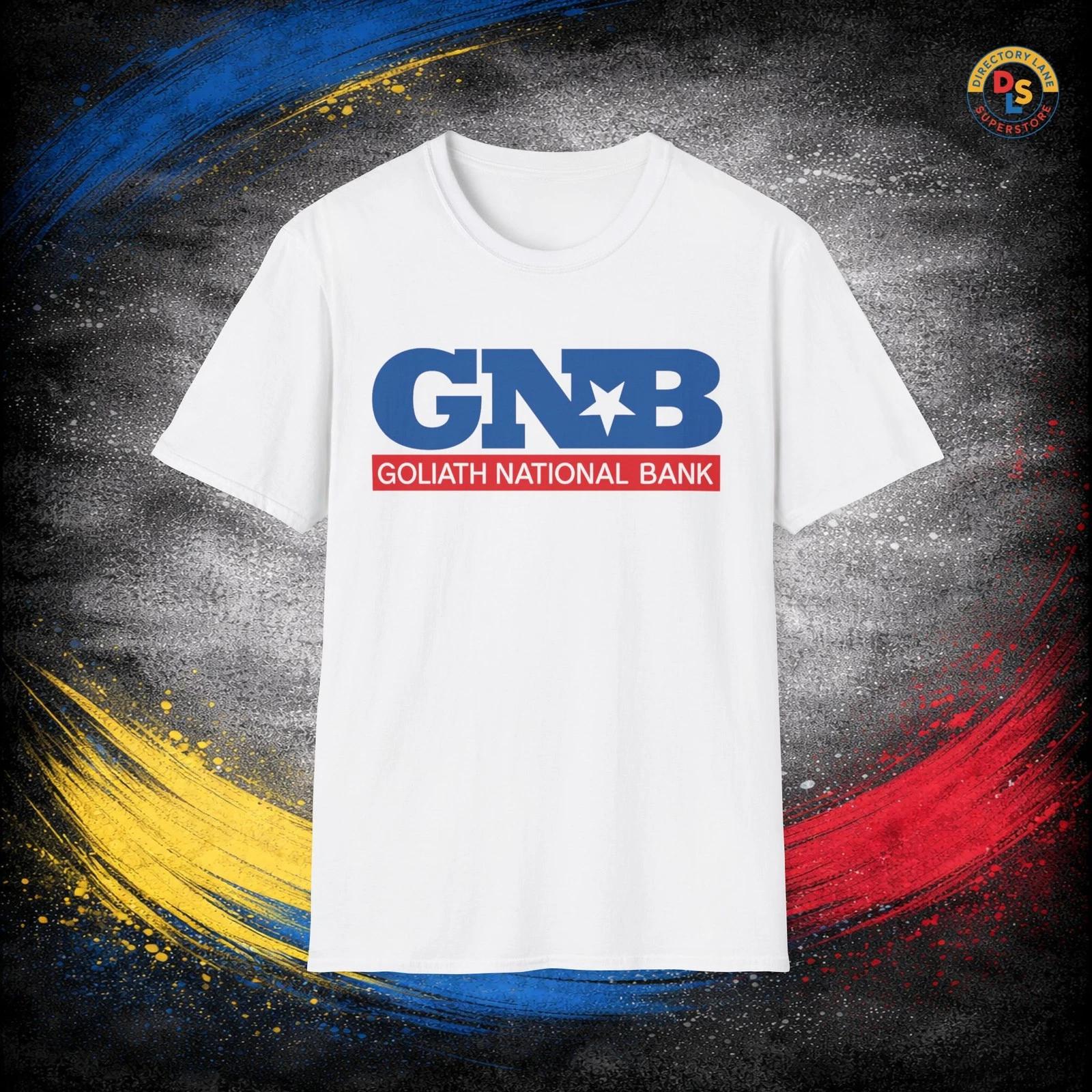 Goliath National Bank T-Shirt How I Met Your Mother TV Show Unisex Softstyle Tee L