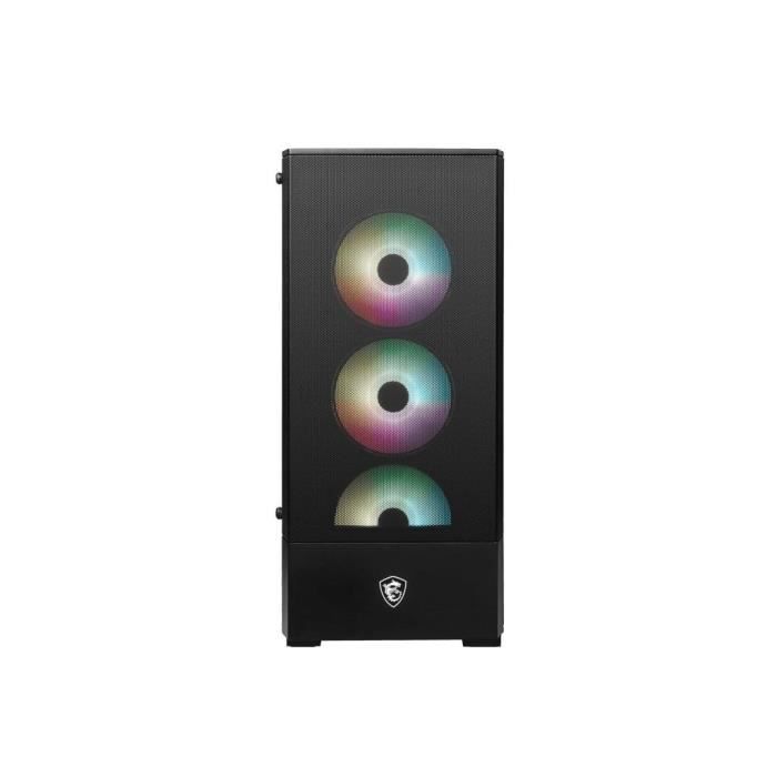 PC Case - MSI - MAG FORGE 112R - Black - ATX / EPS - Mid-Tower