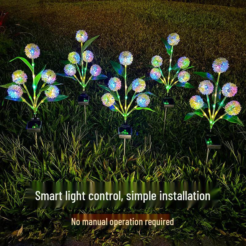 Solar Powered Dandelion Garden Lights