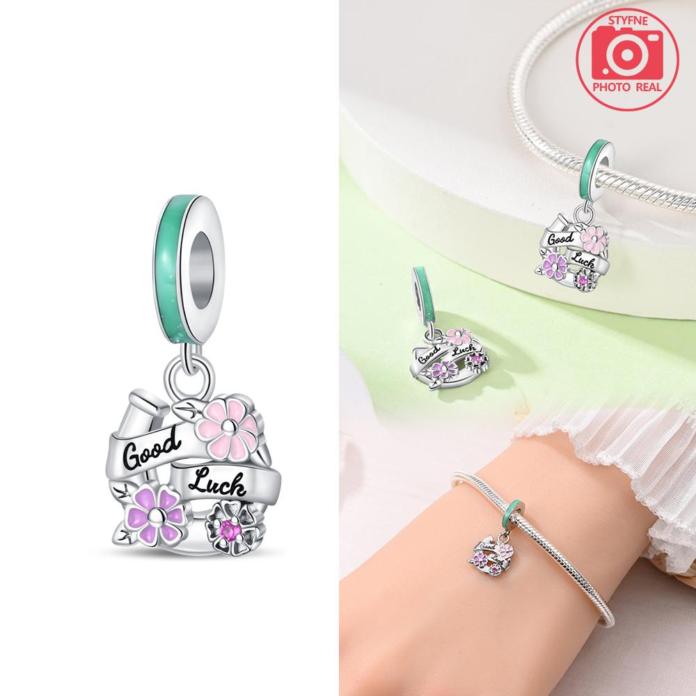 Charms Plata Tulip Pendant Copper Colors For Charms Copper Colors Original Bracelet For Jewelry Making