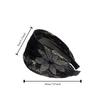 Sweet Mesh Lace Embroidery Headband Non-slip Flower Toothed Non-slip Hairband Wide Spring Women Hair Hoop Daily