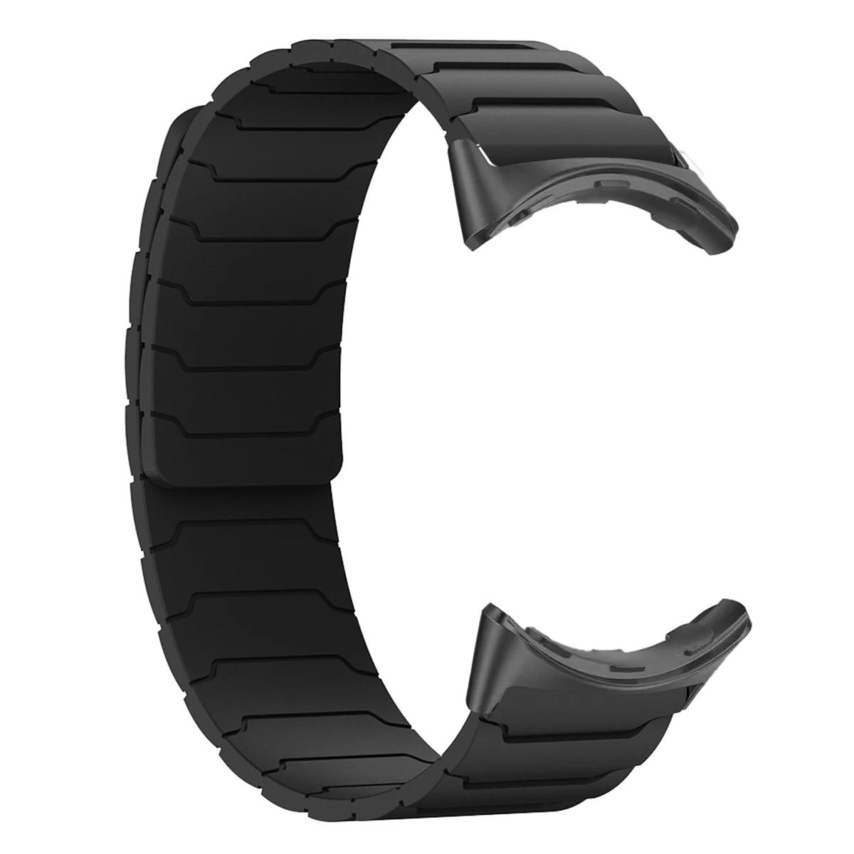 

Magnetic Strap For Google Pixel Watch 3 2 1 41mm Silicone Band for Google Pixel Watch 3 45mm Sport Wristband Bracelet Accessorie Pixel Watch 2 41mm