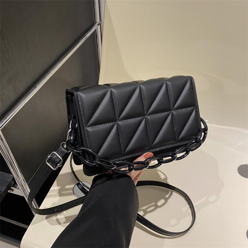 

Chic Stylish Crossbody Bag For Women In Versatile Black Khaki Pink Orange Colors