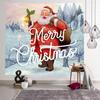Home Decor Santa Claus Elk Tapestry Wall Decor Backdrop Christmas Collection Wall Drapes Wall Hangings Tapeçaria De Natal