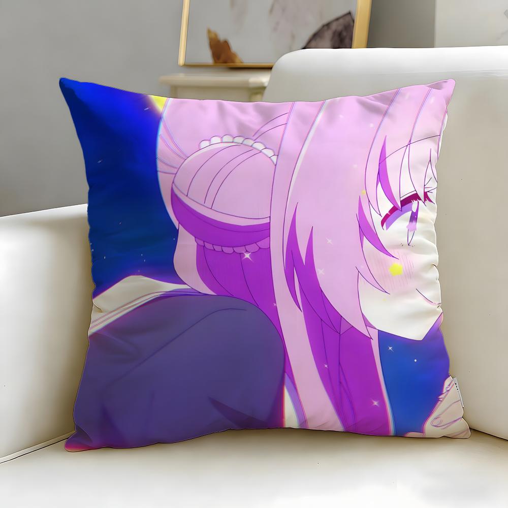 anime Stardust Telepath Cushion Cover Soft EasyWash Pillow Case Versatile for Couch Bed Travel and Office
