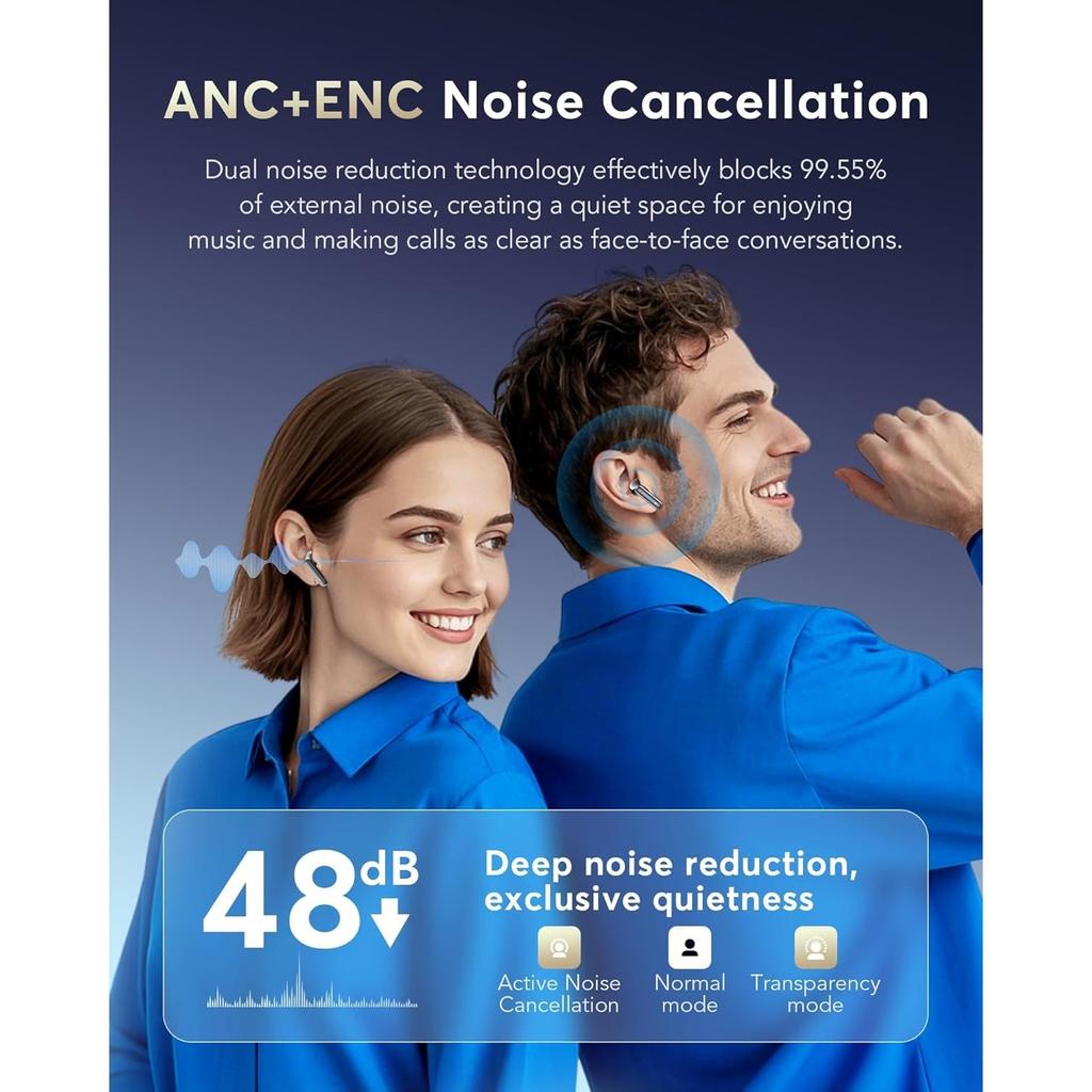 AI Translation Earbuds188 Languages Translator Earphones Audifonos Traductores Inglés Español Translating Device Noise Cancelling Translate Ear Buds
