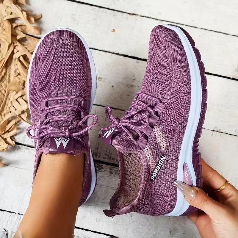 Shoes Spring New Outdoor Breathable Mesh Shoes Fashion Casual Shoes Women's Shoes Low-top Women's Sports Shoes