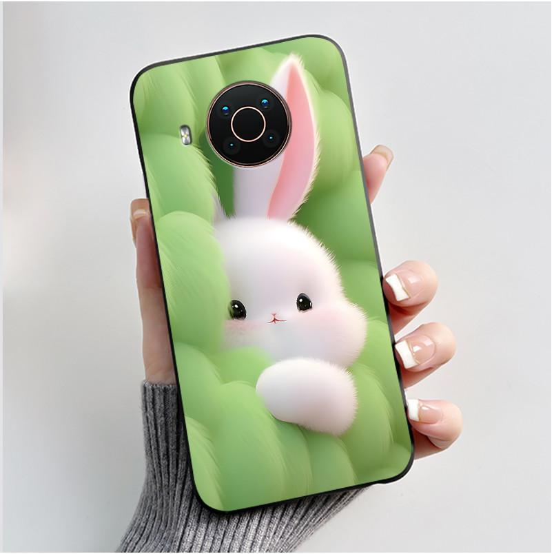 Viral Black Case For Nokia X20/Nokia X10 Fashion Dragon Kin Pattern Jelly Shell For Nokia X100 Shockproof Soft Cover