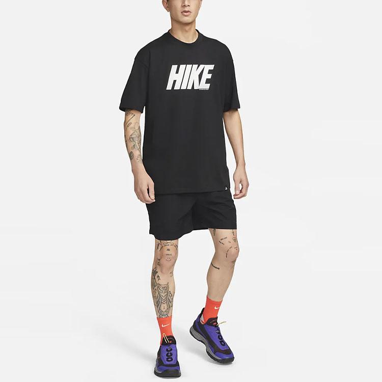 Nike ACG SS22 Graphic Crew Neck T-Shirt Men Tops Black DQ4953-010