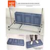 Freestanding Mop & Broom Storage Rack