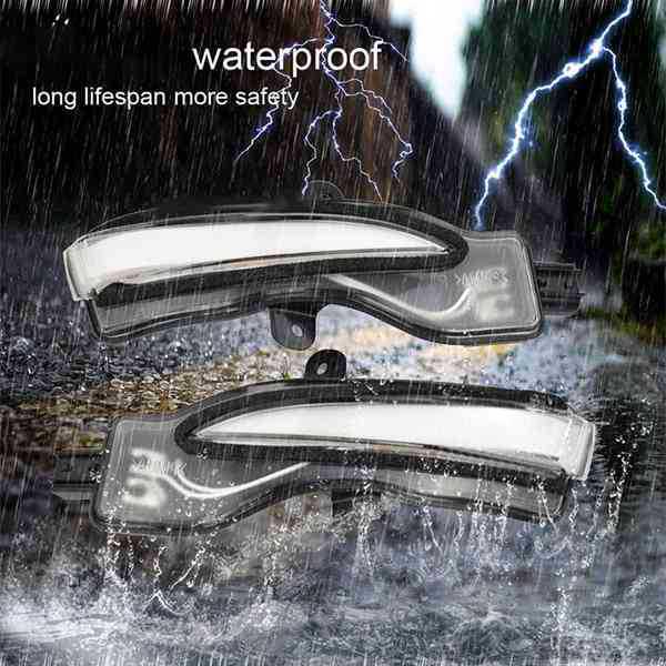 1 Pair Compatible with 16-18 Mazda CX-3, CX-4, CX-5 KE Rearview Mirror Turn Signal