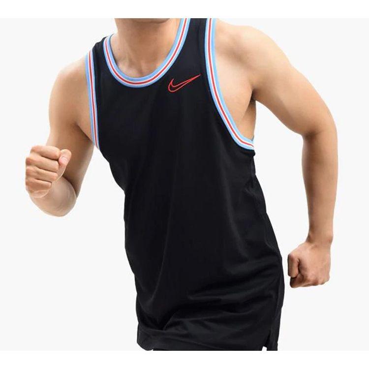Nike Dri-Fit Classic Basketball Jersey Men Tops Black BV9357-011