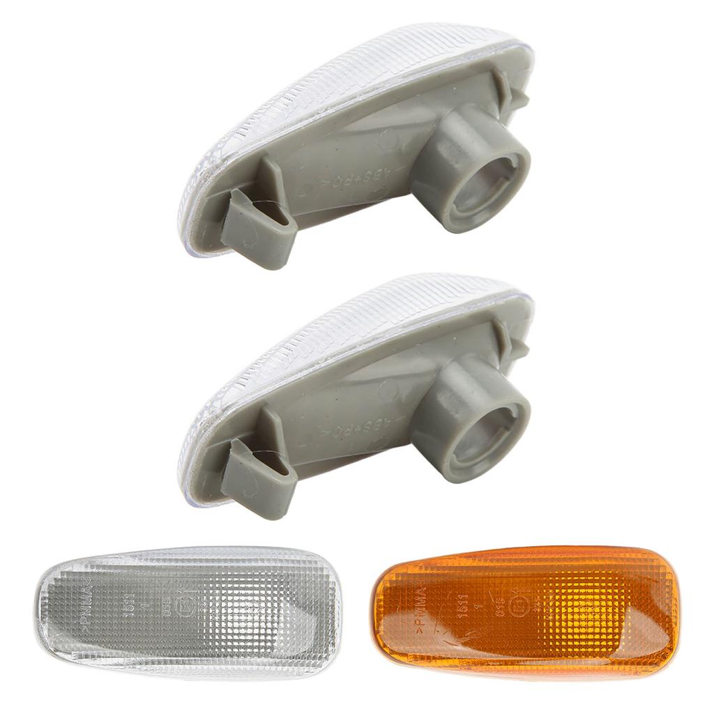 2PCS Side Marker Light 2108200921 Turn Signal Lamp for Mercedes‑Benz Vaneo W414 2002‑2005/V-Class Vito W638 1996-2003