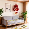 2pcs New Year's Decoration Pendant, gourd small lantern pendant, Year of the Horse 2026 New Year atmosphere layout, home decoration