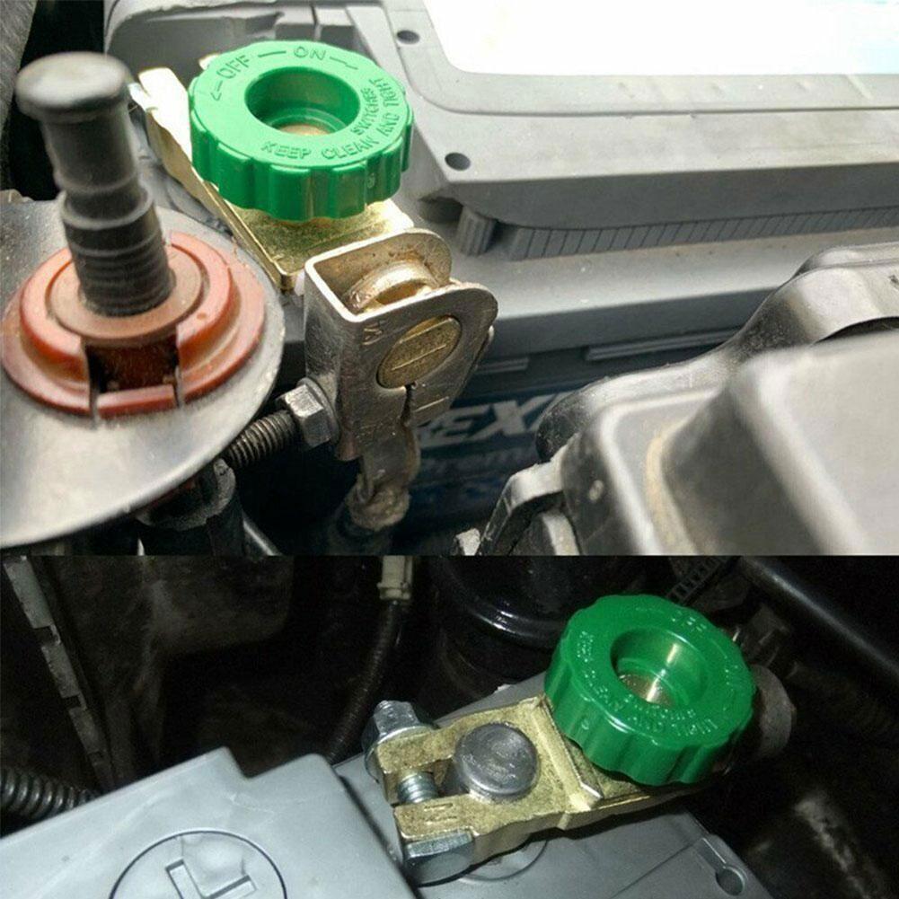 Car Motorcycle Battery Isolator Switch Cut-off Power Pile Rotary Auto Disconnect Connector Isolator Truck Vehicle Swit W0h7