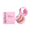 Zephoco Natural Color Two-in-one Cushion Powder, Clear Base Makeup, Moisturizing, Lightweight, Obedient, Daily Makeup, No Powder Stuck 1PC