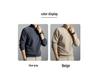 Men's Winter Double-Sided Fleece Half-Zip Long-Sleeve T-Shirt (2025 Collection)