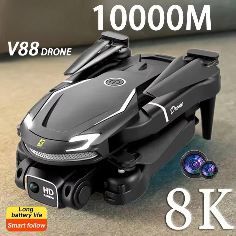 New Original V88 Drone 4K/8K HD Dual Camera Aerial Photography Obstacle Avoidance Remote Control Aircraft Quadcopter Toy 2025