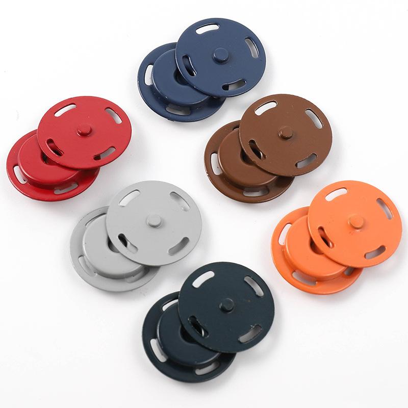 Color Magnet Buckle Wheel Model, Hidden Buckle, Sub-Mother Buckle, Magnetic Buckle, Invisible Buckle, Coat, Magnetic Buckle.