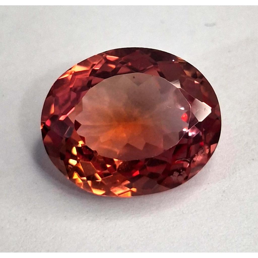 Oval Cut Natural Padparadscha Sapphire 10-12 Ct Beautiful Certified Gemstone