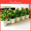 Mini Flower Rose Potted Home Decoration Ornaments For Tabletop Decor Gift