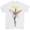 Nirvana Groupe de Rock Album Classique Affiche Impression Graphique T-shirt en Coton Streetwear Hip Hop Mode T-shirt Unisexe Femme Haut Lâche Surdimensionné