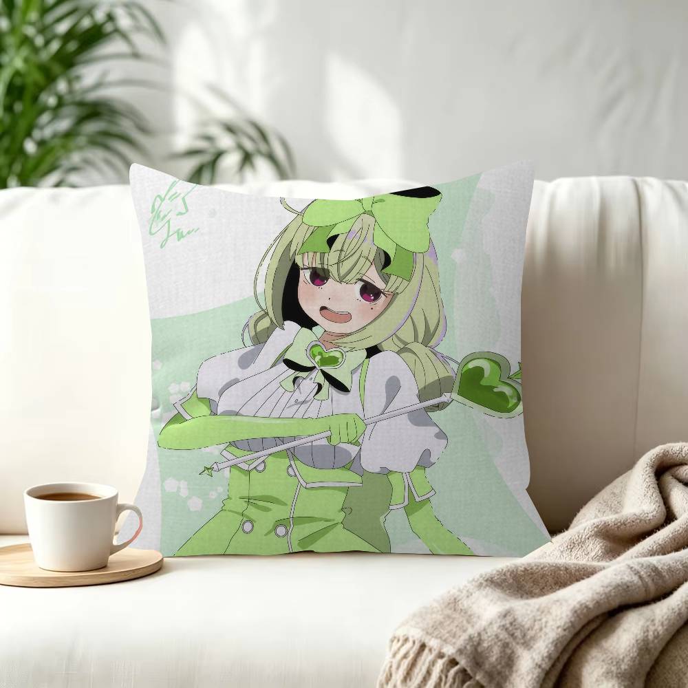 Sexy Anime AAraga Kiwi Cushion Trendystyle decorative throw pillow cover insert not included fauxembroidery design