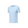 Round Neck Quick-Dry Cool Casual Short Sleeve T-Shirt Women Tops Ice-Blue P225W156-03ZS